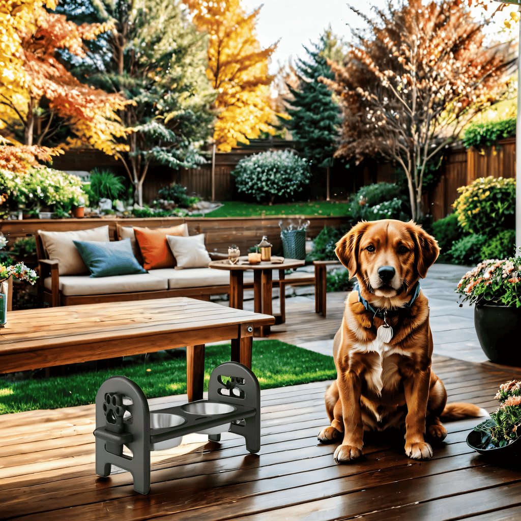 Adjustable Pet Bowl: Perfect for Travel & Home Feeding