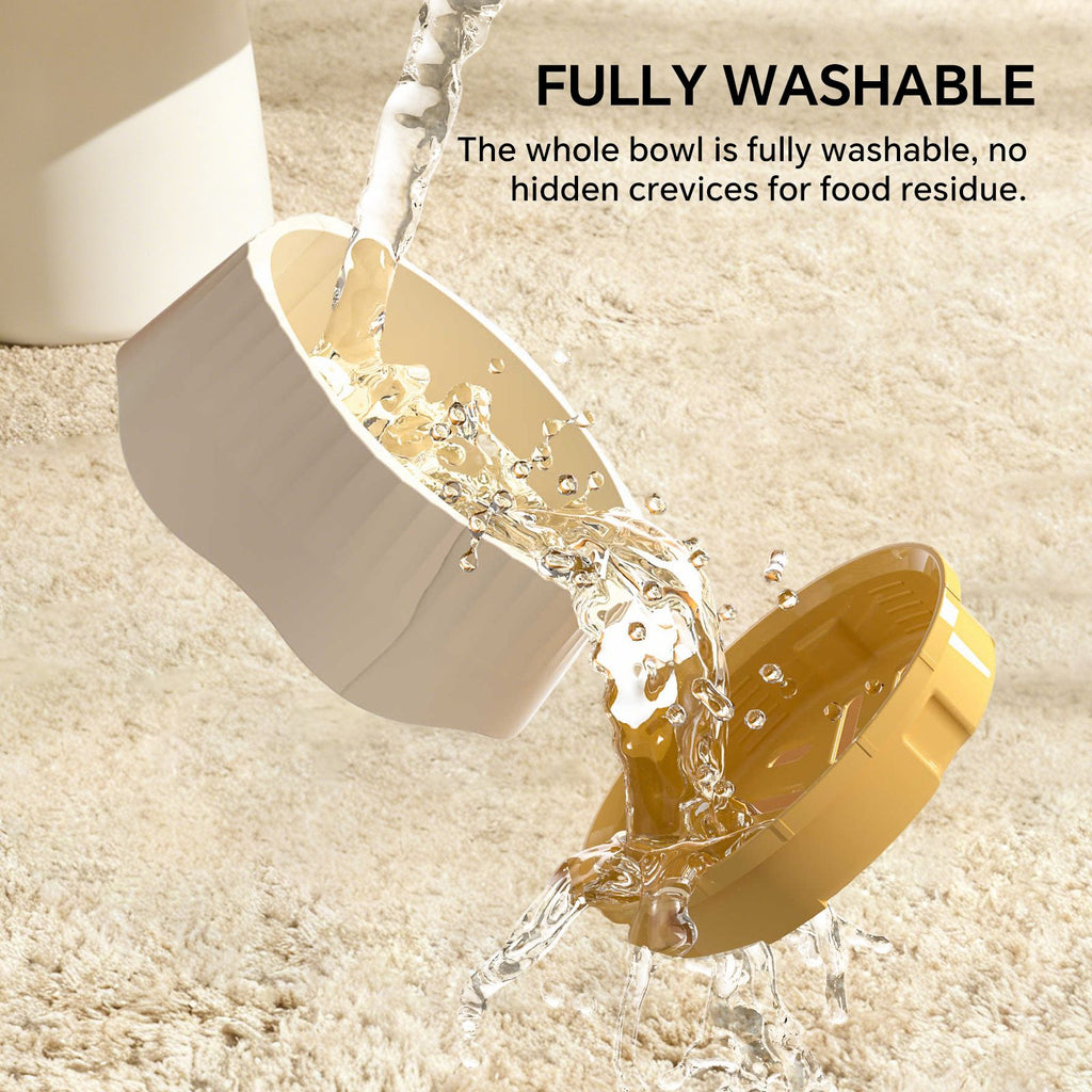 Switch Between Fast & Slow Feeding – Dual-Purpose Bowl for Happy Pets