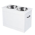 Elevate Your Big Pup's Mealtime with This Raised Dining Station