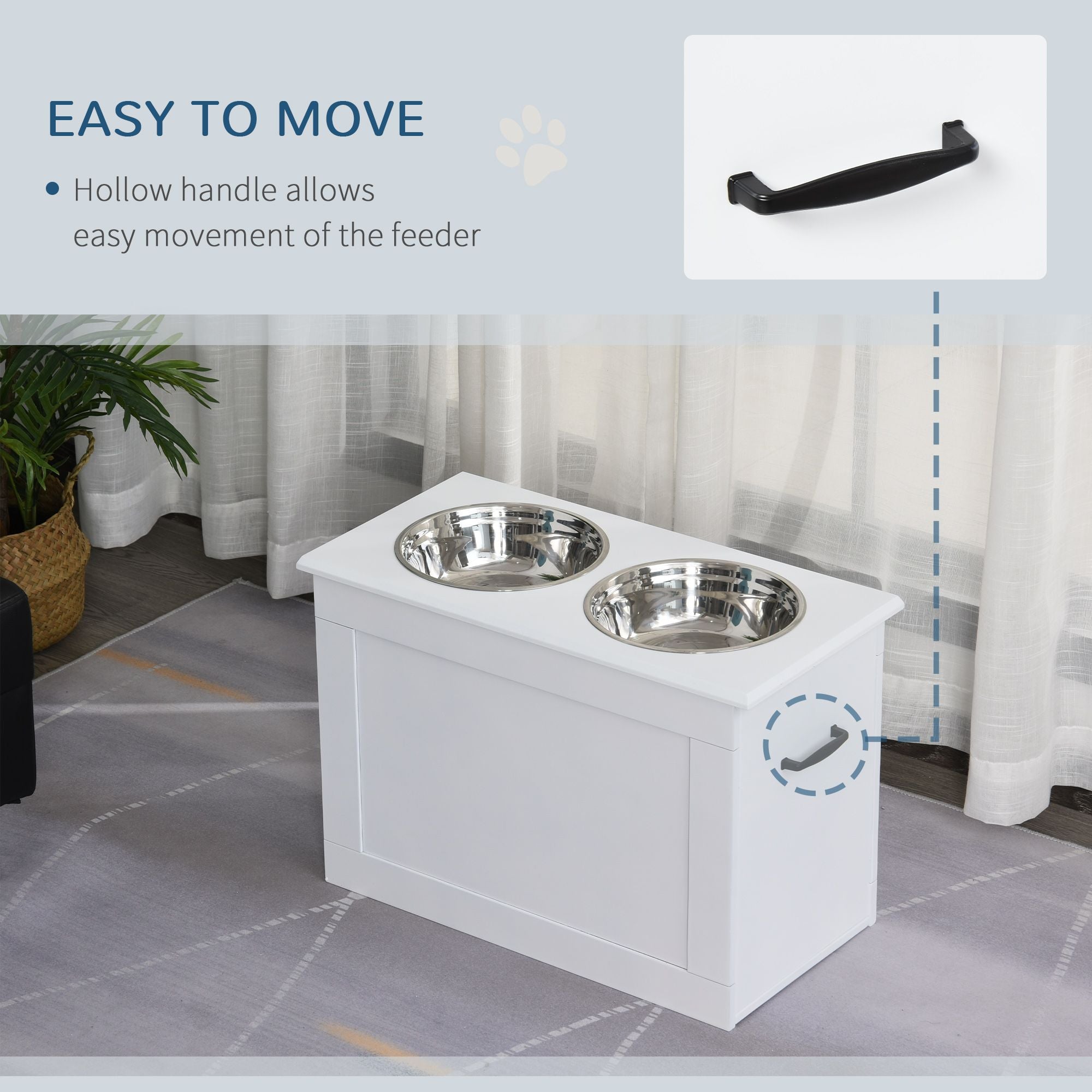 Elevate Your Big Pup's Mealtime with This Raised Dining Station