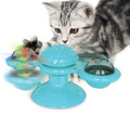 Interactive Windmill Cat Toy with Light & Catnip Ball