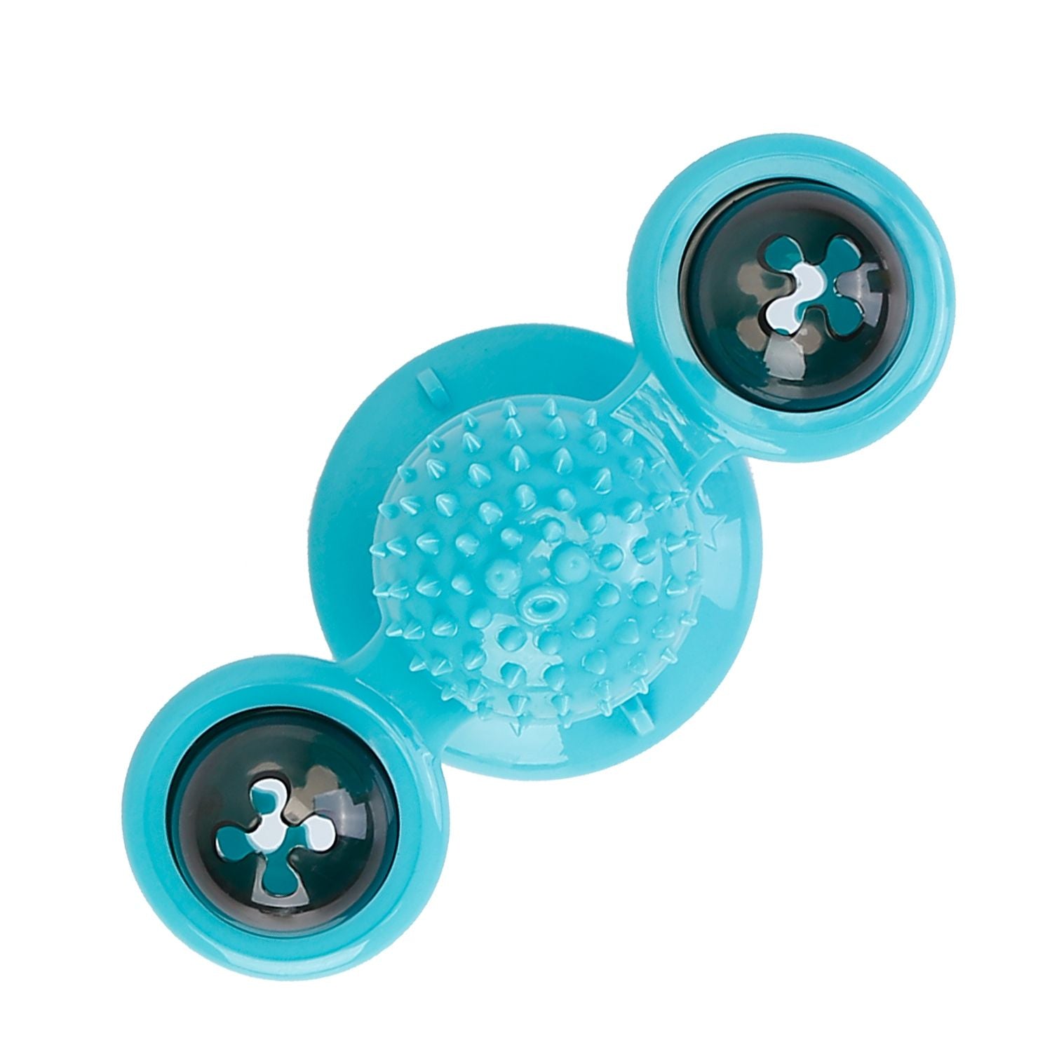 Interactive Windmill Cat Toy with Light & Catnip Ball