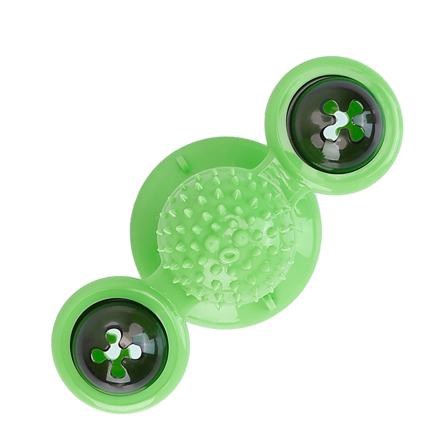 Interactive Windmill Cat Toy with Light & Catnip Ball