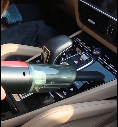 Wired Car Vacuum Cleaner with Powerful Suction for Pet Hair & Debris
