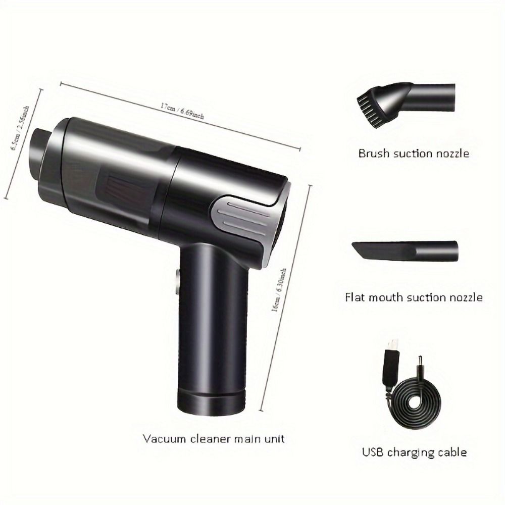 Powerful Wireless Car Vacuum for Pet Hair and Debris