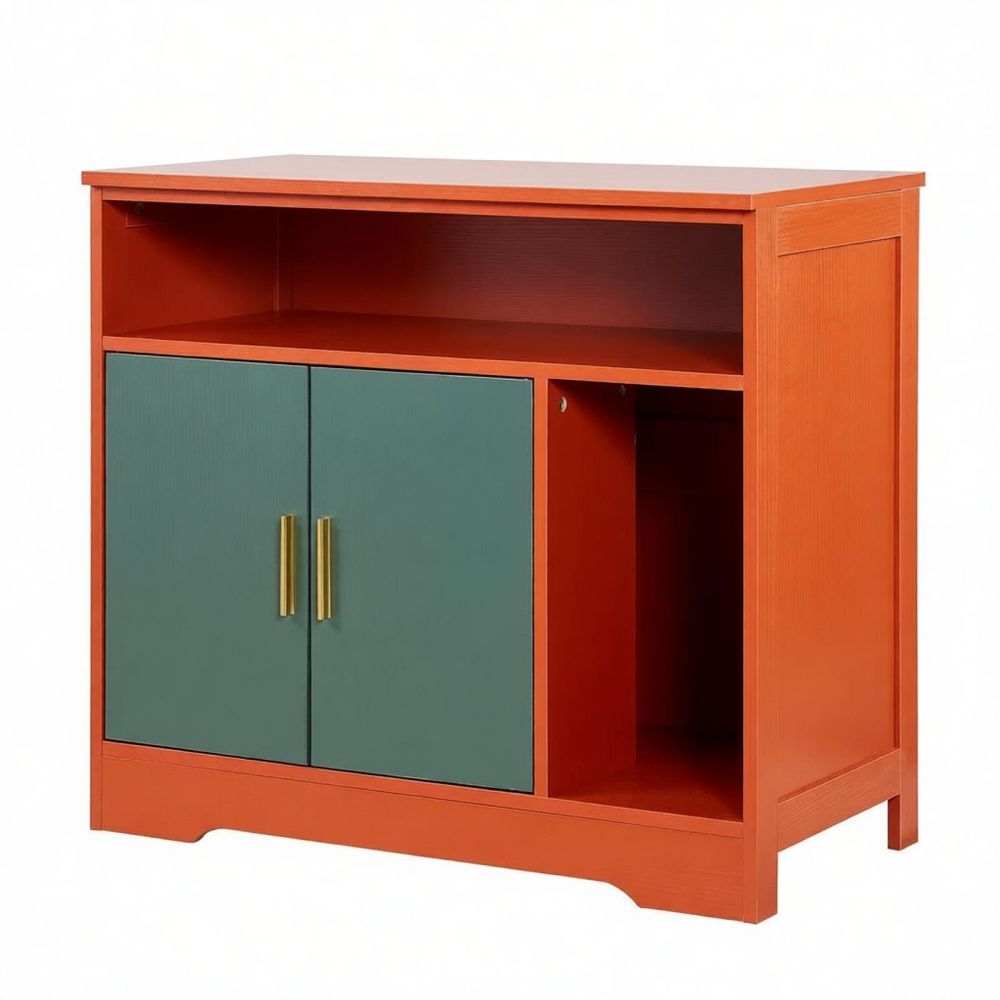 Wooden Cat Box Cabinet