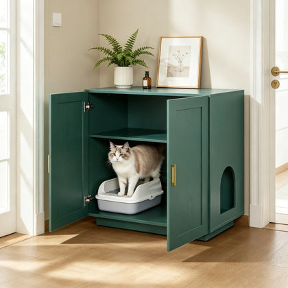 furniture-style Cat Box Cabinet