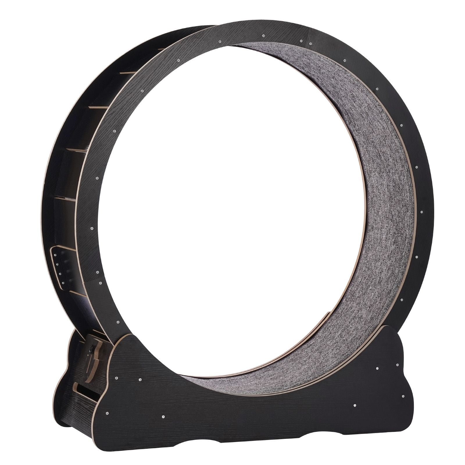 43.3" furniture-style Cat Exercise Wheel: Silent Running for Happy, Healthy Indoor Cats