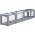 furniture-style Cat Run with Weather Protection for Indoor-Outdoor Connection