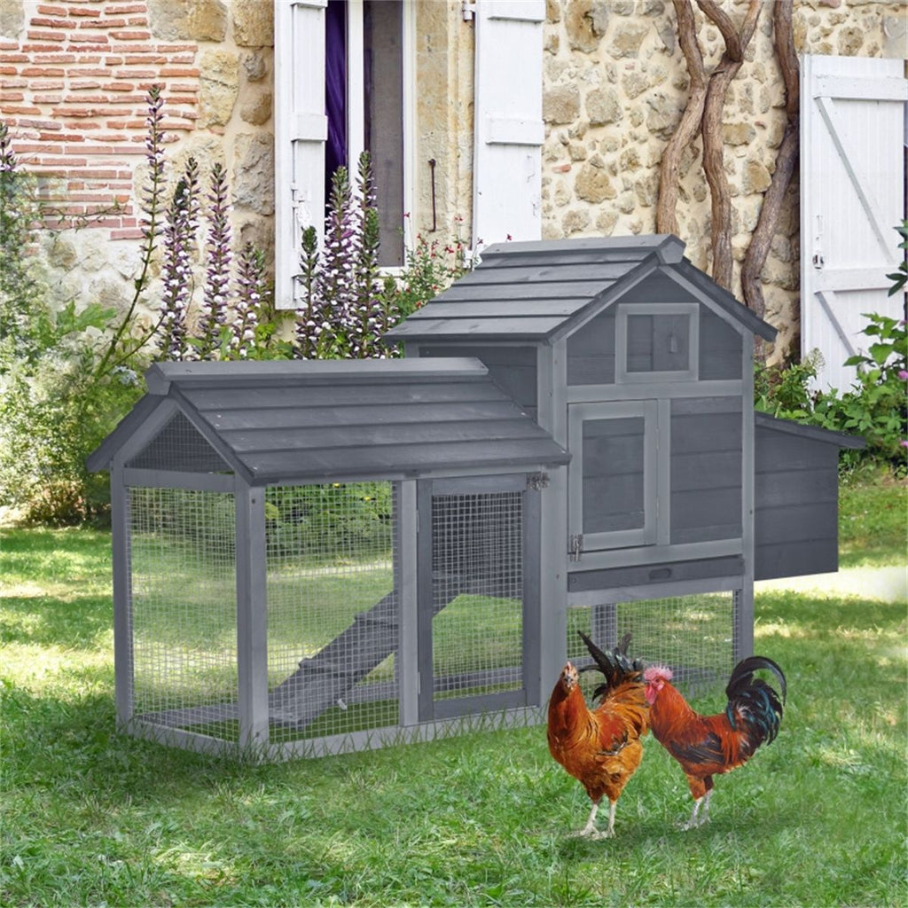 Give Your Flock a Cozy Home with This Wooden Chicken Coop