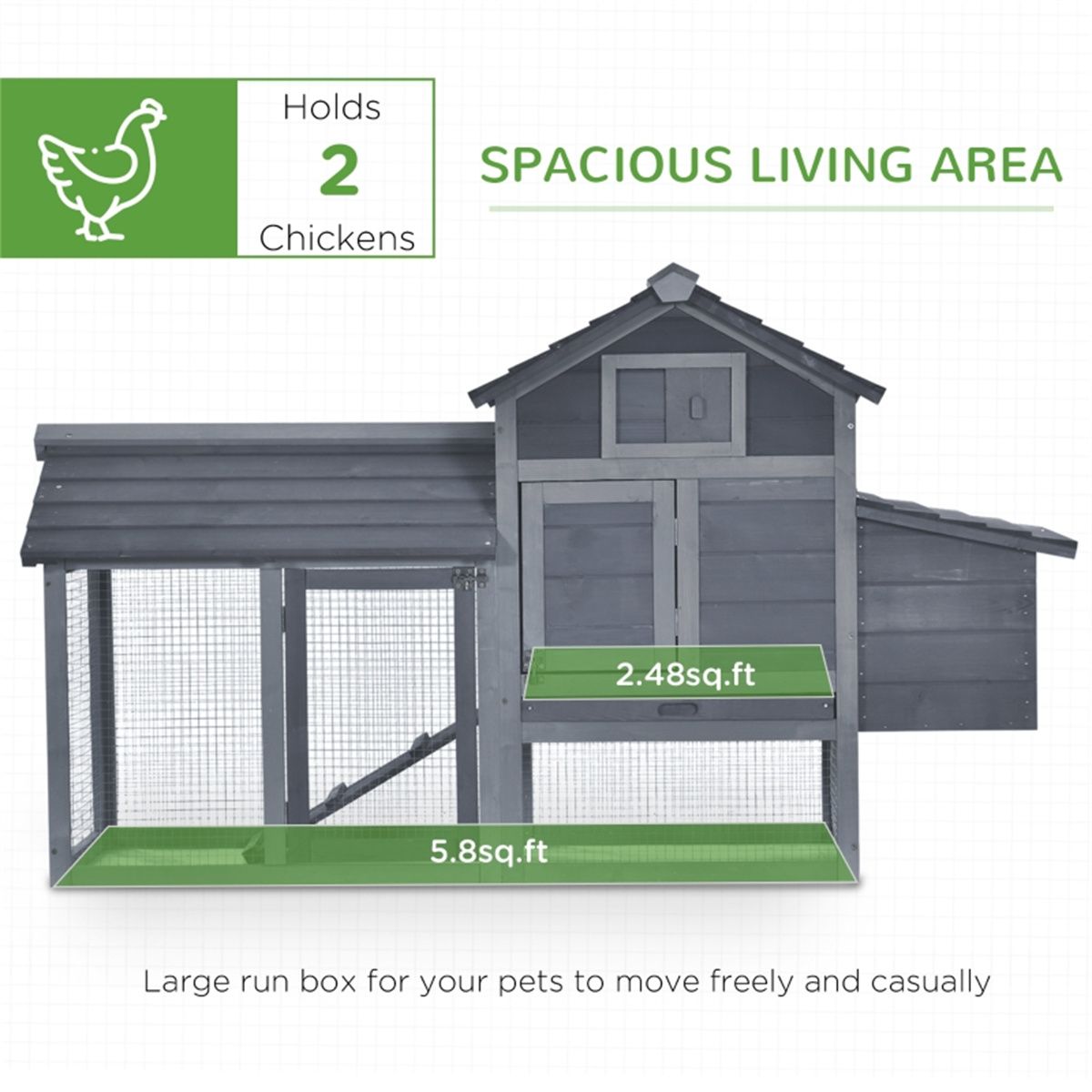 Give Your Flock a Cozy Home with This Wooden Chicken Coop