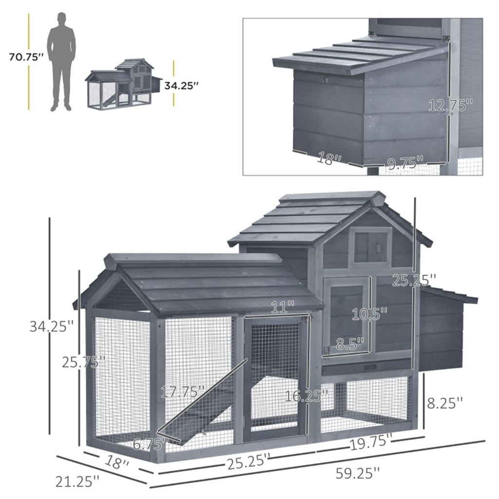 Give Your Flock a Cozy Home with This Wooden Chicken Coop