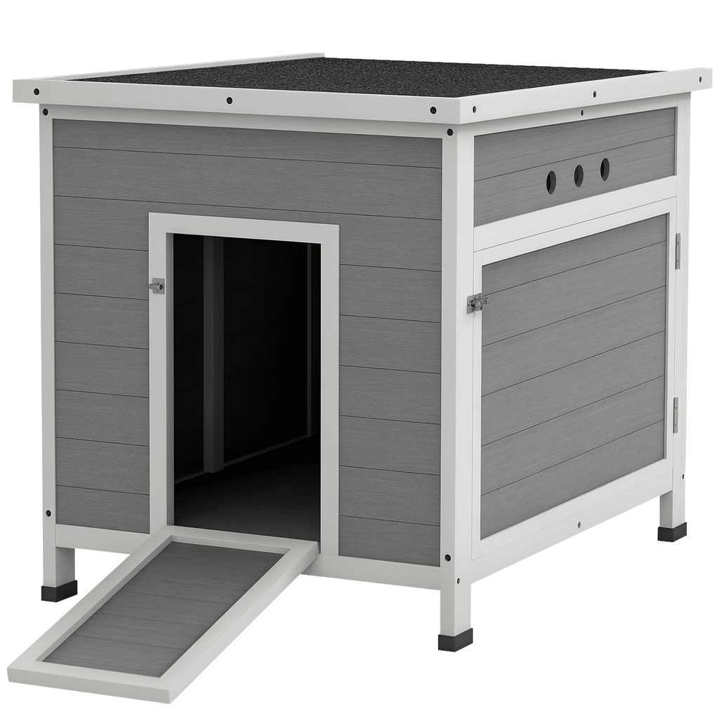 Spacious furniture-style Duck Coop with Openable Roof and Ramp – image 12