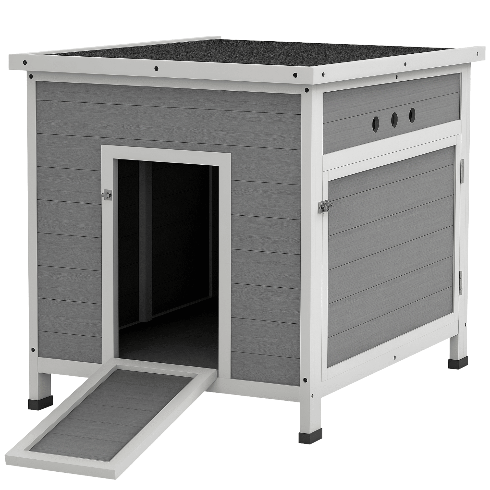 Spacious furniture-style Duck Coop with Openable Roof and Ramp – image 12