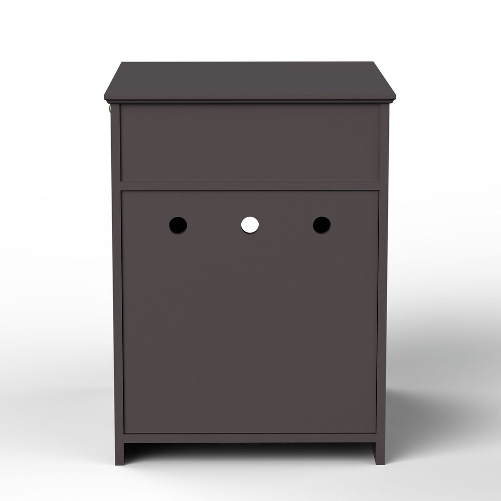 Hide Litter Box in Style with This Wooden Enclosure Nightstand