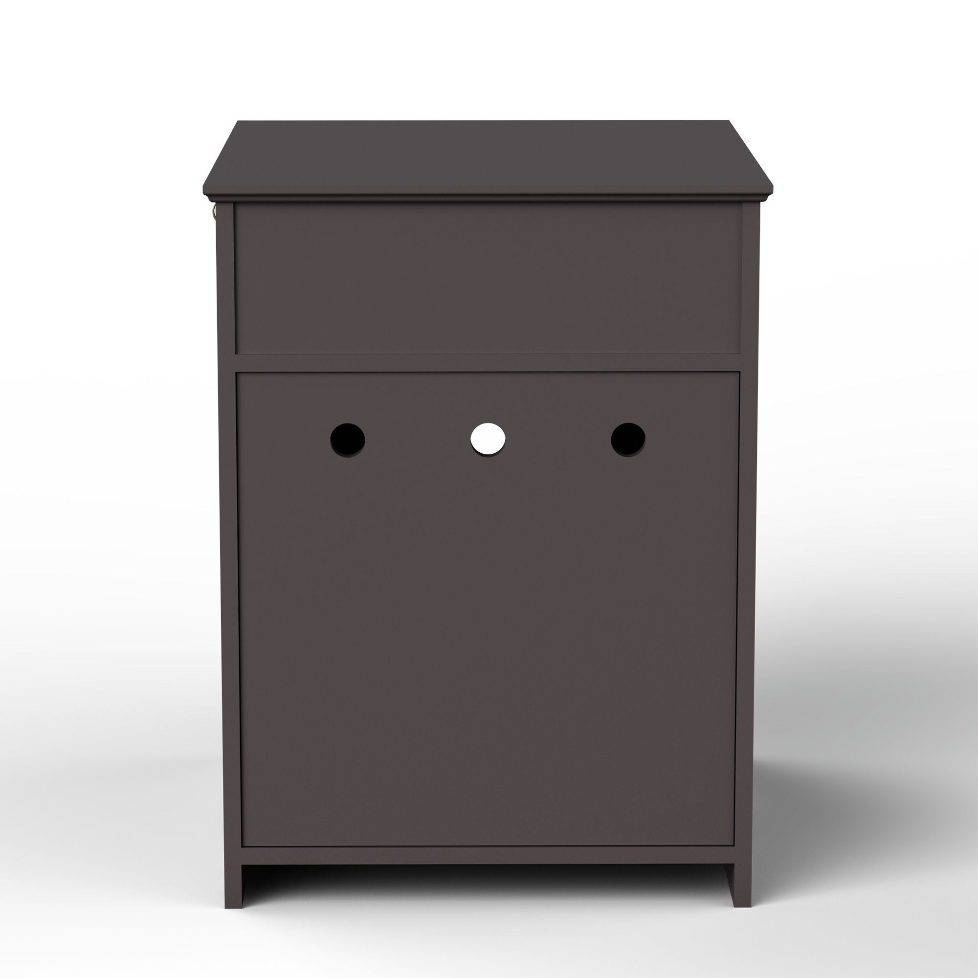 Hide Litter Box in Style with This Wooden Enclosure Nightstand