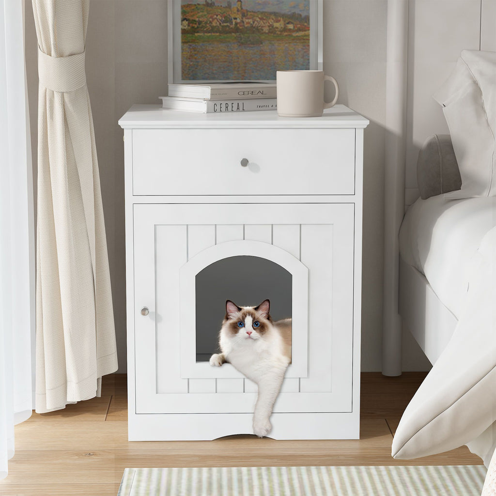 Transform Your Cat's Litter Box Into a Stylish Side Table