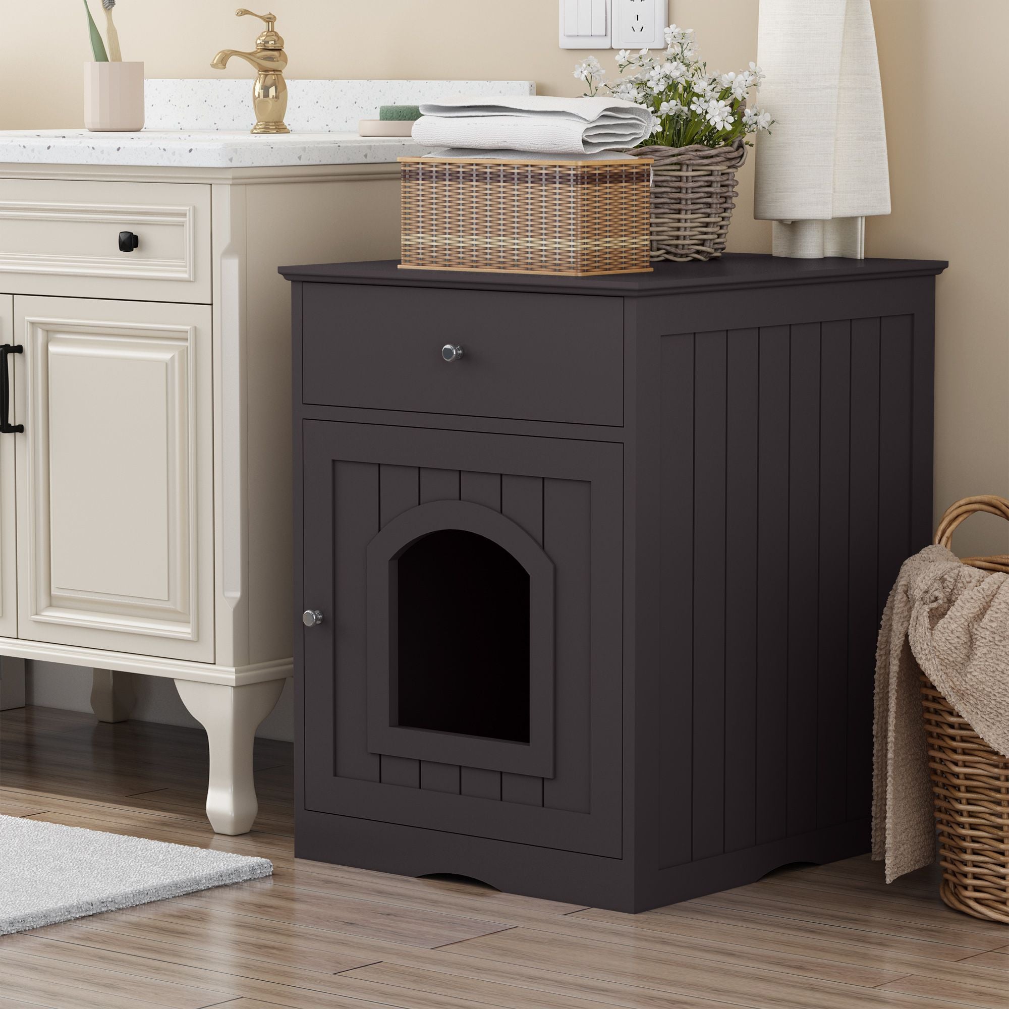 Transform Your Cat's Litter Box Into a Stylish Side Table