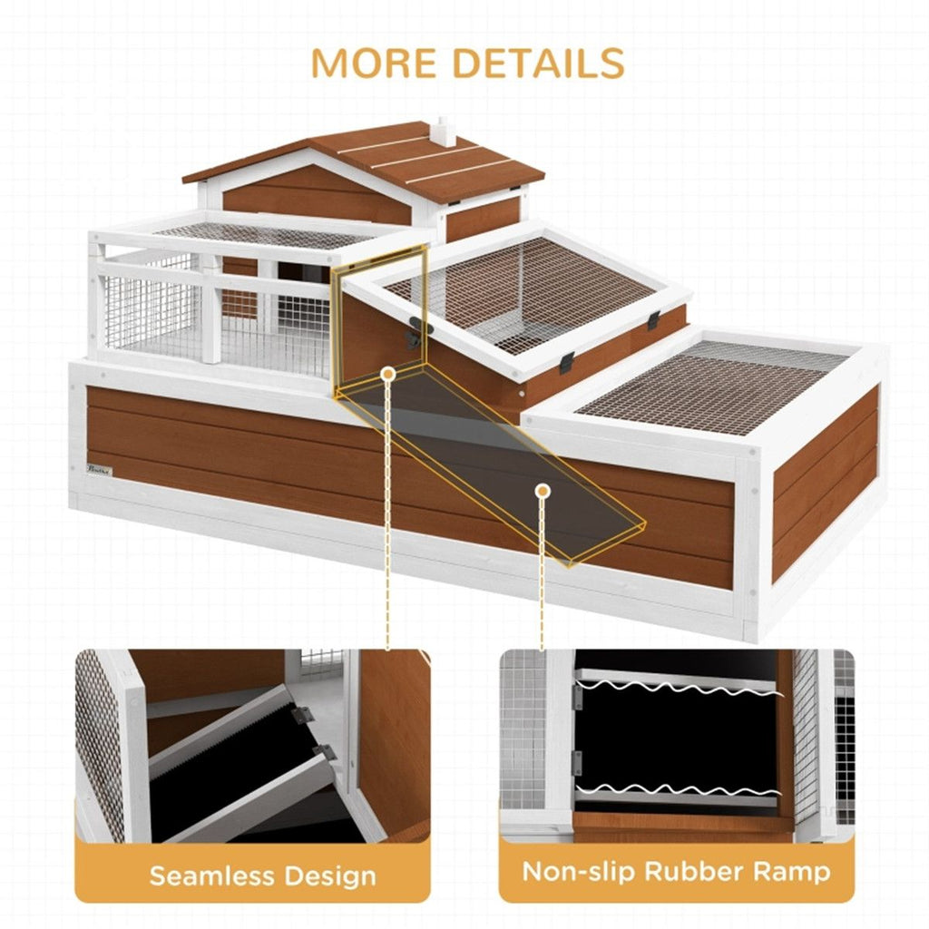 Extra Large Two-Story Tortoise Habitat with Mesh Top