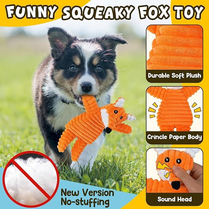 Zeaxuie 9 Pack Luxury Puppy Toys for Teething Small Dogs