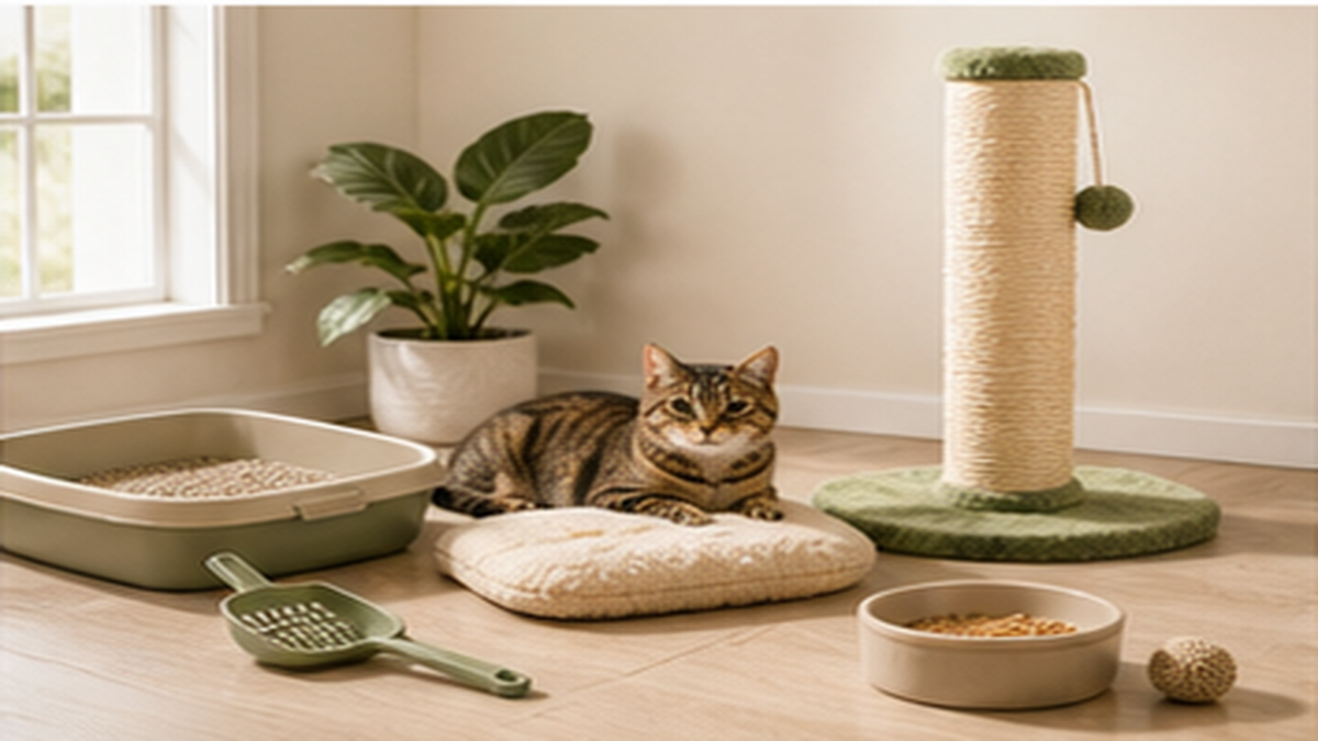 Cat category scene