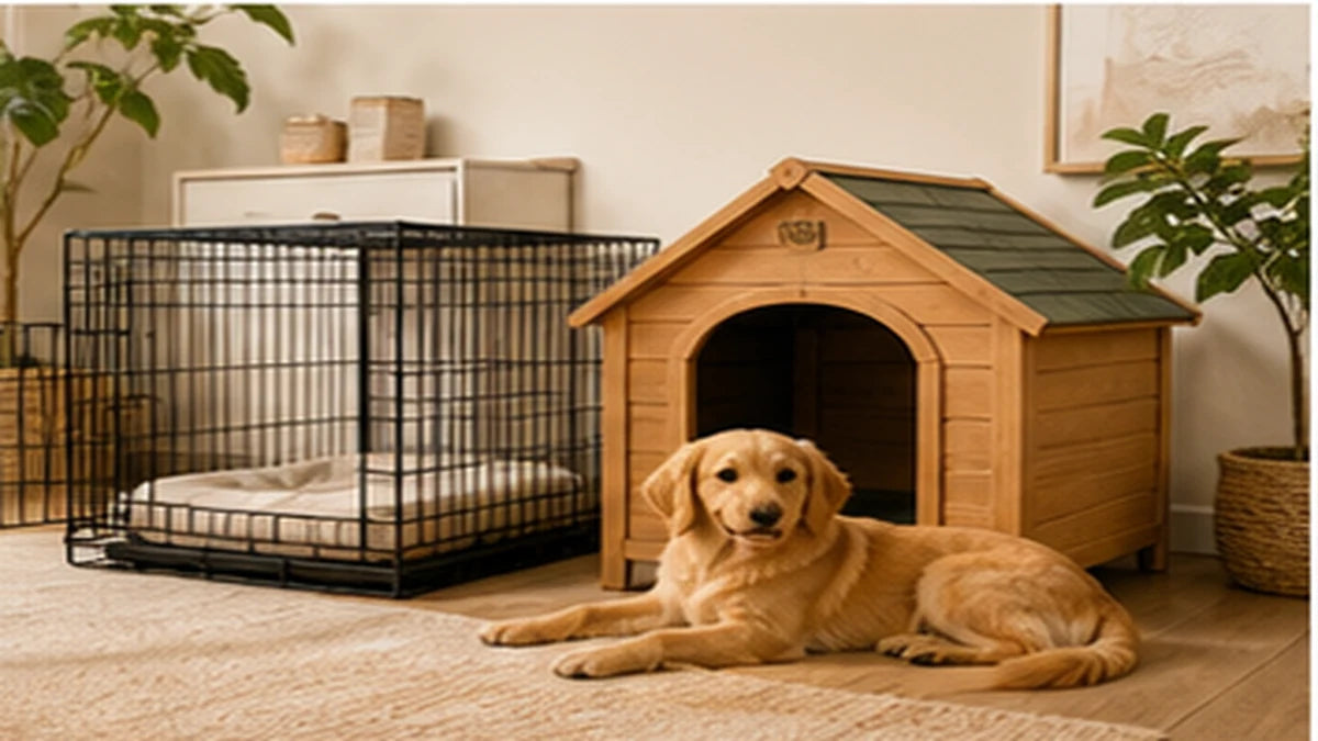 Dog crates and kennels category scene