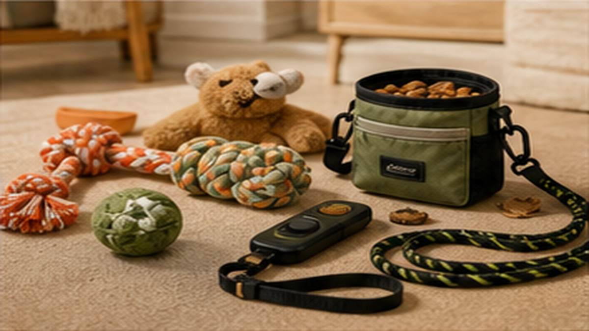 Dog Toys & Training category scene